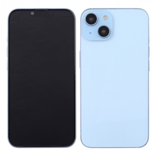 Pour iPhone 14, écran noir, faux modèle d'affichage factice non fonctionnel (bleu) SH925L1931-07