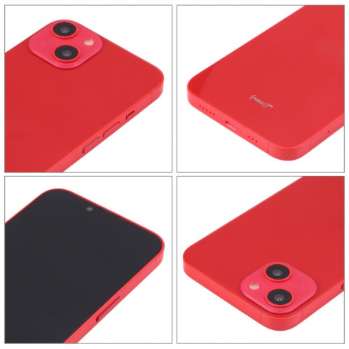 Pour iPhone 14, écran noir, faux modèle d'affichage factice non fonctionnel (rouge) SH925R1801-07