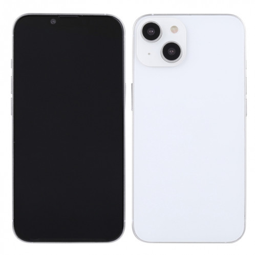 Pour iPhone 14, écran noir, faux modèle d'affichage factice non fonctionnel (blanc) SH925W441-07