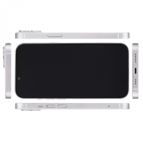 Pour iPhone 14, écran noir, faux modèle d'affichage factice non fonctionnel (blanc) SH925W441-07