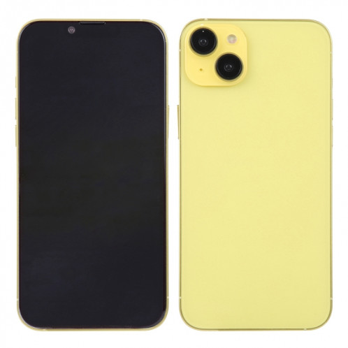 Pour iPhone 14, écran noir, faux modèle d'affichage factice non fonctionnel (jaune) SH925Y286-07