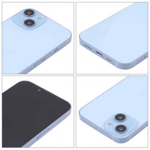 Pour iPhone 14 Plus, écran noir, faux modèle d'affichage factice non fonctionnel (bleu) SH926L595-07