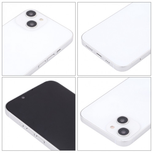 Pour iPhone 14 Plus, écran noir, faux modèle d'affichage factice non fonctionnel (blanc) SH926W1953-07
