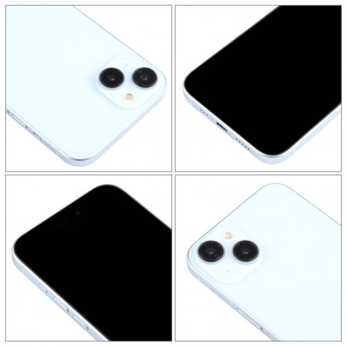 Pour iPhone 15, écran noir, faux modèle d'affichage factice non fonctionnel (bleu) SH929L921-07