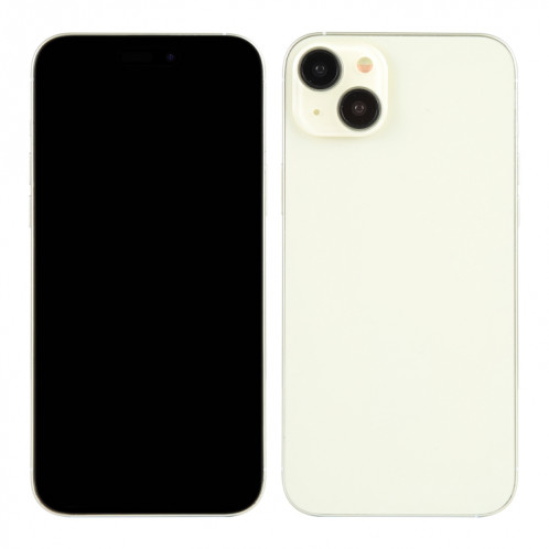 Pour iPhone 15, écran noir, faux modèle d'affichage factice non fonctionnel (jaune) SH929W1753-07
