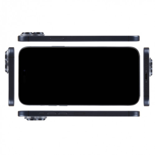 Pour iPhone 15 Plus écran noir faux modèle d'affichage factice non fonctionnel (noir) SH930B278-07
