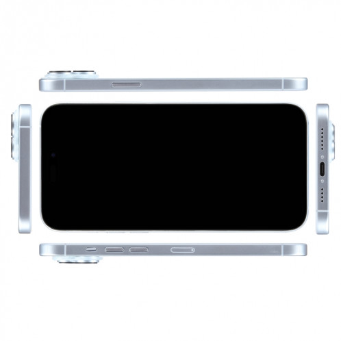 Pour iPhone 15 Plus, écran noir, faux modèle d'affichage factice non fonctionnel (bleu) SH930L692-07