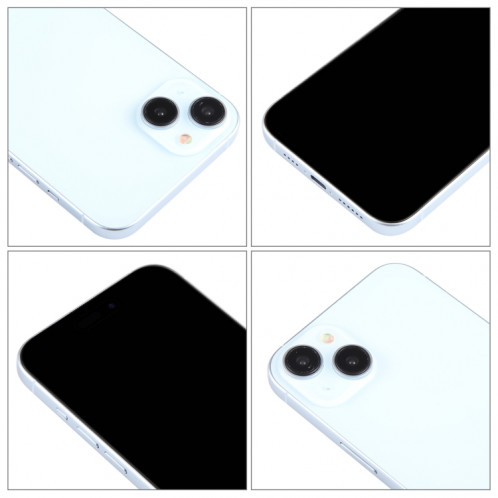 Pour iPhone 15 Plus, écran noir, faux modèle d'affichage factice non fonctionnel (bleu) SH930L692-07