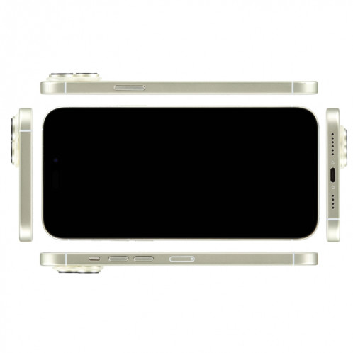 Pour iPhone 15 Plus, écran noir, faux modèle d'affichage factice non fonctionnel (jaune) SH930Y200-07