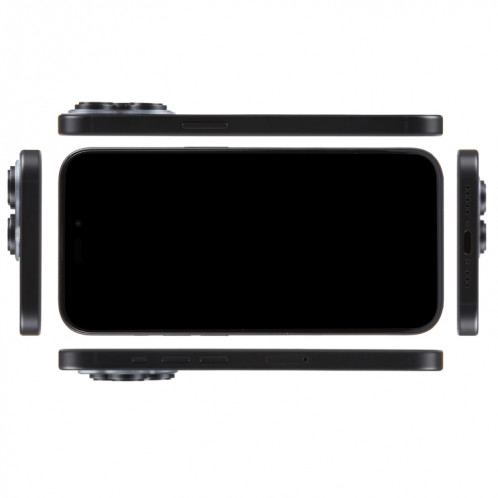 Pour iPhone 15 Pro, écran noir, faux modèle d'affichage factice non fonctionnel (noir) SH931B759-07