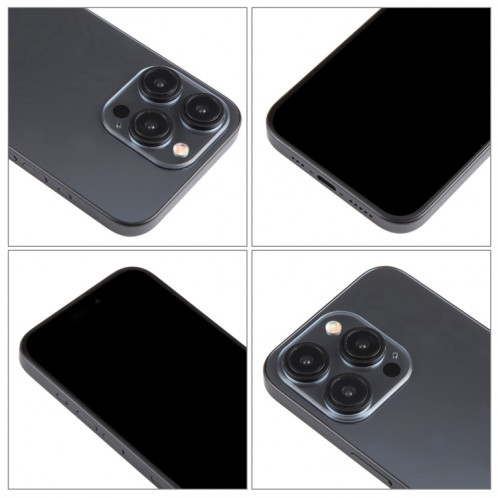 Pour iPhone 15 Pro, écran noir, faux modèle d'affichage factice non fonctionnel (noir) SH931B759-07