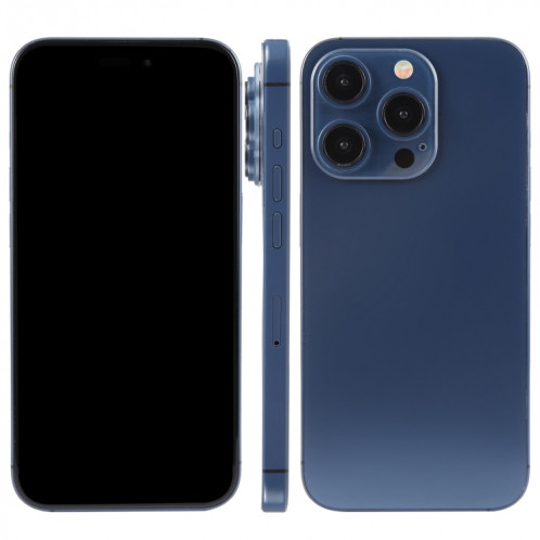 Pour iPhone 15 Pro, écran noir, faux modèle d'affichage factice non fonctionnel (bleu) SH931L587-07