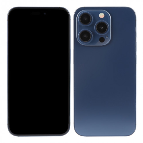 Pour iPhone 15 Pro, écran noir, faux modèle d'affichage factice non fonctionnel (bleu) SH931L587-07