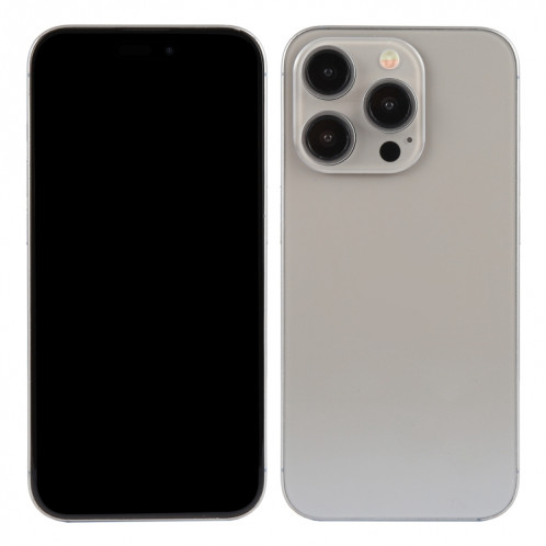 Pour iPhone 15 Pro, écran noir, faux modèle d'affichage factice non fonctionnel (argent) SH931S1110-07
