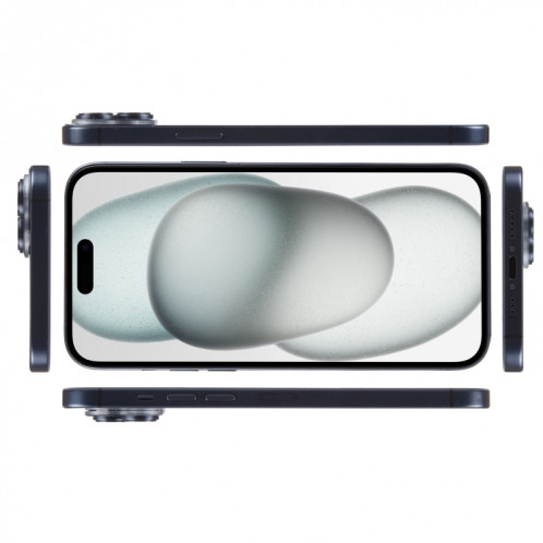 Pour iPhone 15 Écran couleur Faux modèle d’affichage factice non fonctionnel (Noir) SH933B414-07
