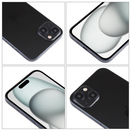 Pour iPhone 15 Écran couleur Faux modèle d’affichage factice non fonctionnel (Noir) SH933B414-07