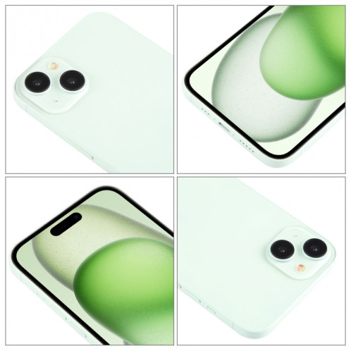 Pour iPhone 15, écran couleur, faux modèle d'affichage factice non fonctionnel (vert) SH933G1065-07