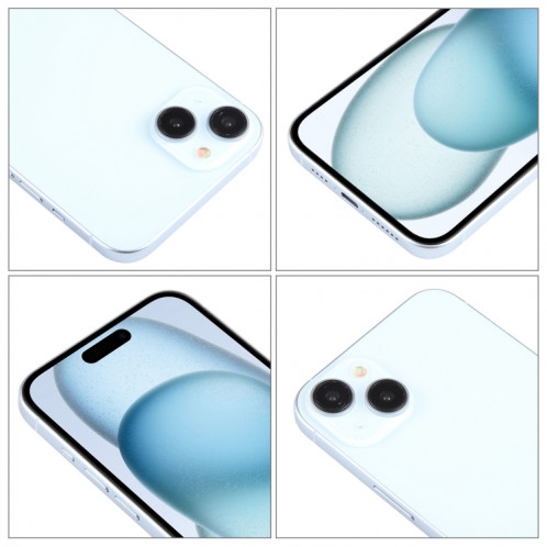 Pour iPhone 15 Plus écran couleur faux modèle d'affichage factice non fonctionnel (bleu) SH934L1684-07