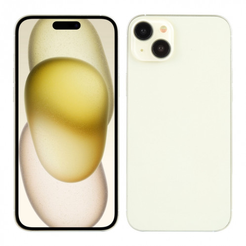 Pour iPhone 15 Plus écran couleur faux modèle d'affichage factice non fonctionnel (jaune) SH934Y116-07