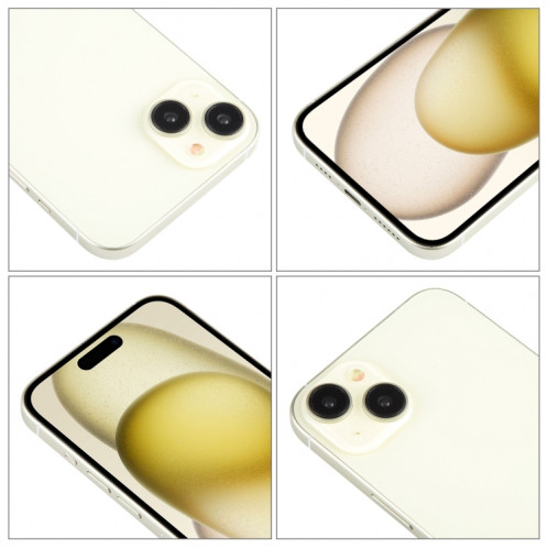 Pour iPhone 15 Plus écran couleur faux modèle d'affichage factice non fonctionnel (jaune) SH934Y116-07