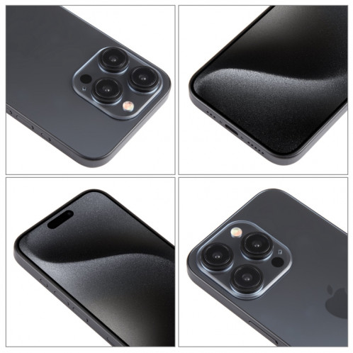 Pour iPhone 15 Pro écran couleur faux modèle d'affichage factice non fonctionnel (noir) SH935B215-07