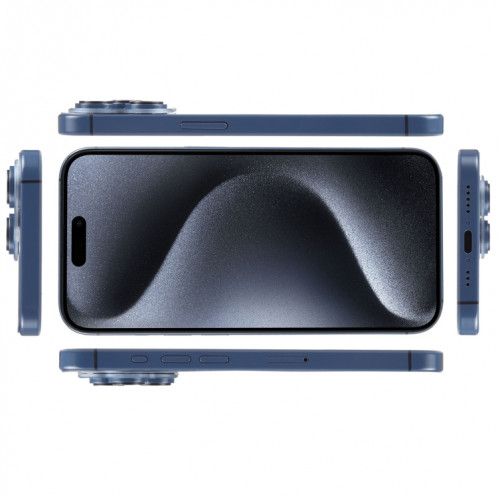 Pour iPhone 15 Pro, écran couleur, faux modèle d'affichage factice non fonctionnel (bleu) SH935L101-07