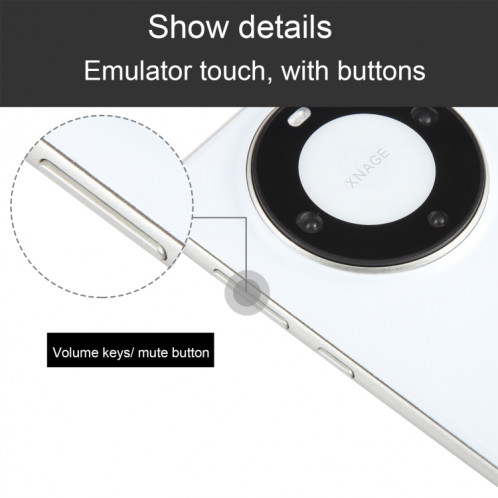 For Huawei Mate 60 Black Screen Non-Working Fake Dummy Display Model (Silver) SH937S1919-07