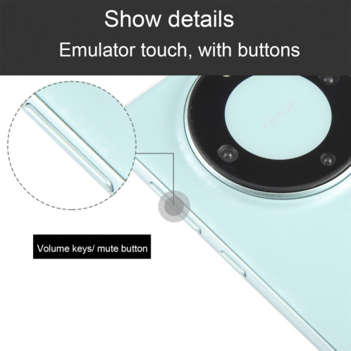 For Huawei Mate 60 Pro Black Screen Non-Working Fake Dummy Display Model (Cyan) SH39QC1665-05