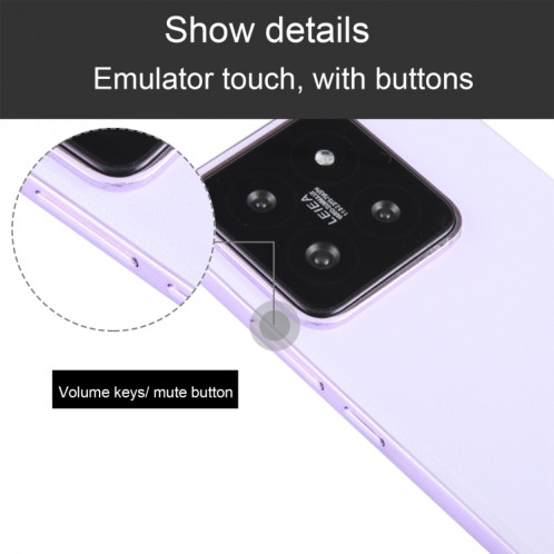 Pour Xiaomi 14, écran noir, faux modèle d'affichage factice non fonctionnel (rose) SH945F839-07
