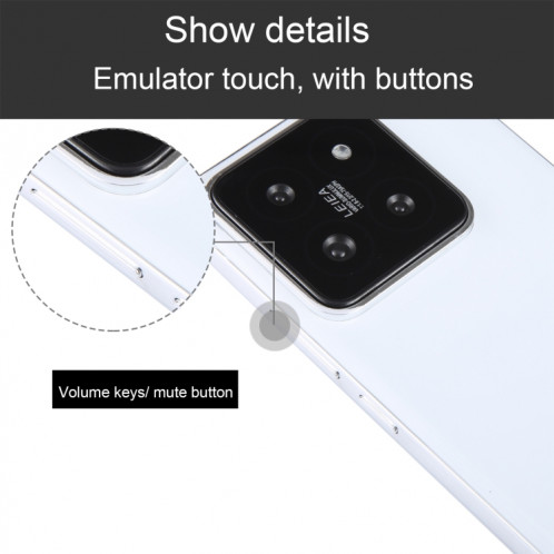 Pour Xiaomi 14, écran noir, faux modèle d'affichage factice non fonctionnel (blanc) SH945W508-07