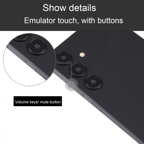 Pour Samsung Galaxy S24+ 5G Écran noir faux modèle d'affichage factice non fonctionnel (noir) SH948B1865-07