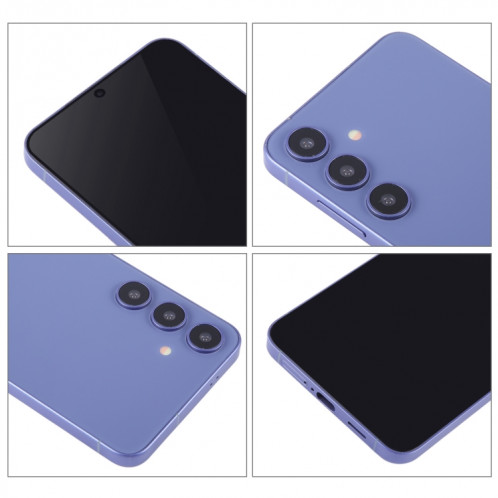 Pour Samsung Galaxy S24+ 5G Écran noir faux modèle d'affichage factice non fonctionnel (violet) SH948P275-07