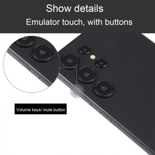 Pour Samsung Galaxy S24 Ultra 5G Écran noir faux modèle d'affichage factice non fonctionnel (noir) SH949B754-07
