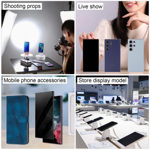 Pour Samsung Galaxy S24 Ultra 5G Écran noir faux modèle d'affichage factice non fonctionnel (violet) SH949P1087-07