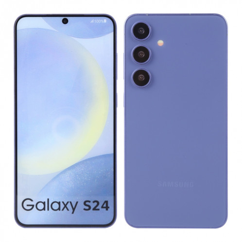 Pour Samsung Galaxy S24 5G Écran couleur faux modèle d'affichage factice non fonctionnel (violet) SH950P127-07