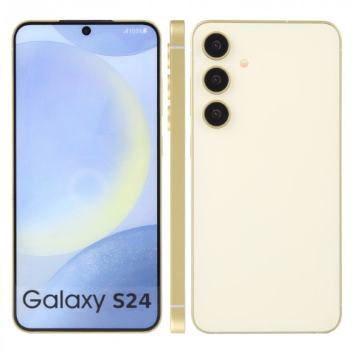 Pour Samsung Galaxy S24 5G Écran couleur faux modèle d'affichage factice non fonctionnel (jaune) SH950Y1901-07