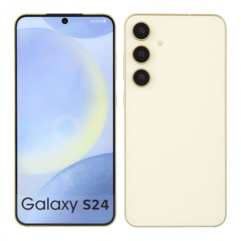 Pour Samsung Galaxy S24 5G Écran couleur faux modèle d'affichage factice non fonctionnel (jaune) SH950Y1901-07