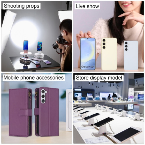 Pour Samsung Galaxy S24 5G Écran couleur faux modèle d'affichage factice non fonctionnel (gris) SH950W1244-07