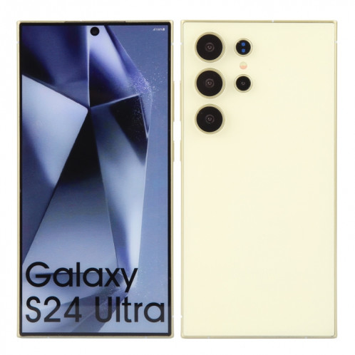 Pour Samsung Galaxy S24 Ultra 5G Écran couleur faux modèle d'affichage factice non fonctionnel (jaune) SH952Y756-07