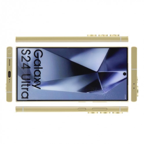 Pour Samsung Galaxy S24 Ultra 5G Écran couleur faux modèle d'affichage factice non fonctionnel (jaune) SH952Y756-07