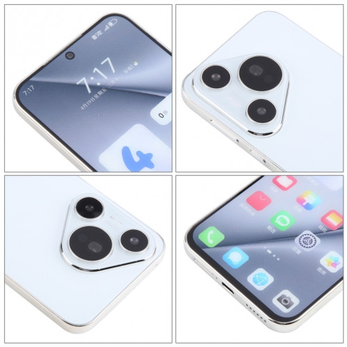 Pour Huawei Pura 70 Écran couleur Faux modèle d'affichage factice non fonctionnel (Blanc) SH954W1839-07
