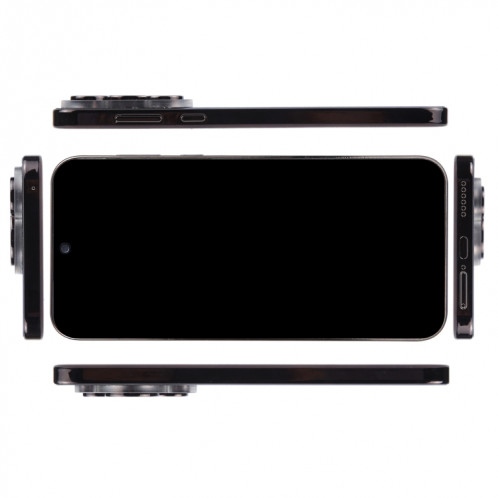 Pour Huawei Pura 70 Écran noir Faux modèle d'affichage factice non fonctionnel (Noir) SH955B163-07