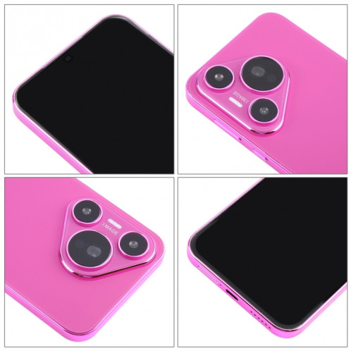 Pour Huawei Pura 70 Écran noir Faux modèle d'affichage factice non fonctionnel (Rose rouge) SH55RR872-07