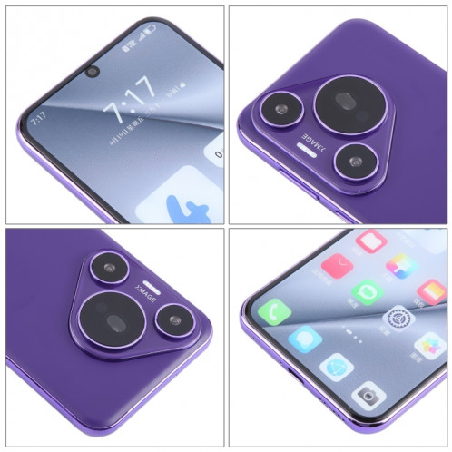 Pour Huawei Pura 70 Pro écran couleur faux modèle d'affichage factice non fonctionnel (violet) SH956P407-07