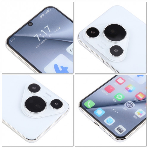 Pour Huawei Pura 70 Pro écran couleur faux modèle d'affichage factice non fonctionnel (blanc) SH956W1169-07
