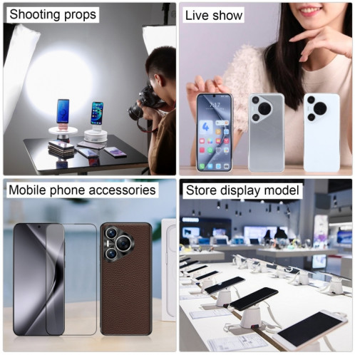Pour Huawei Pura 70 Pro + écran couleur faux modèle d'affichage factice non fonctionnel (noir) SH958B311-07