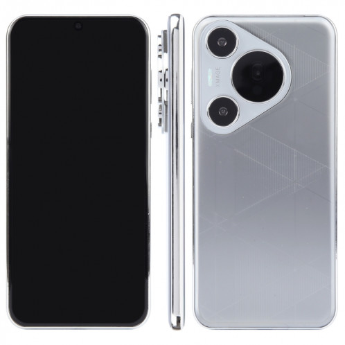 Pour Huawei Pura 70 Pro + écran noir faux modèle d'affichage factice non fonctionnel (argent) SH959S1654-07