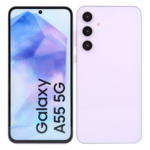 Pour Samsung Galaxy A55 5G Écran couleur faux modèle d'affichage factice non fonctionnel (violet) SH962P1186-07