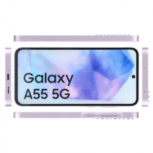 Pour Samsung Galaxy A55 5G Écran couleur faux modèle d'affichage factice non fonctionnel (violet) SH962P1186-07