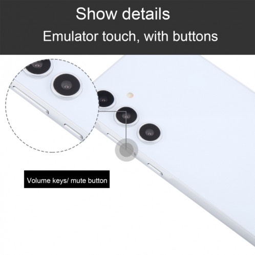 Pour Samsung Galaxy A55 5G Écran couleur faux modèle d'affichage factice non fonctionnel (blanc) SH962W927-07